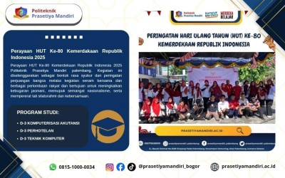Pupuk Nasionalisme dan Silaturahmi, Politeknik Prasetiya Mandiri PSDKU Palembang Gelar Perlombaan Rakyat HUT Ke-80 RI
