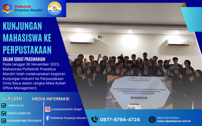 Kunjungan Mahasiswa Ke Perpustakaan