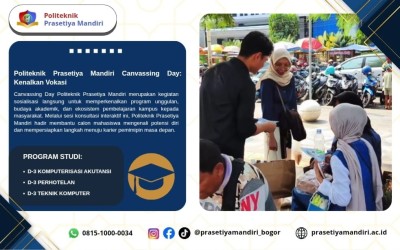 Memperkuat Sinergi dan Relasi Publik Politeknik Prasetiya Mandiri Melalui Agenda Canvassing Day