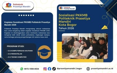 Sambut Mahasiswa Baru, Politeknik Prasetiya Mandiri Menggelar Kegiatan Sosialisasi PKKMB 2026