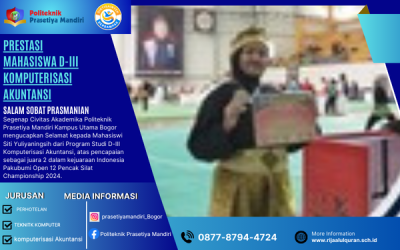 Prestasi Mahasiswa D-III Komputerisasi Akuntansi
